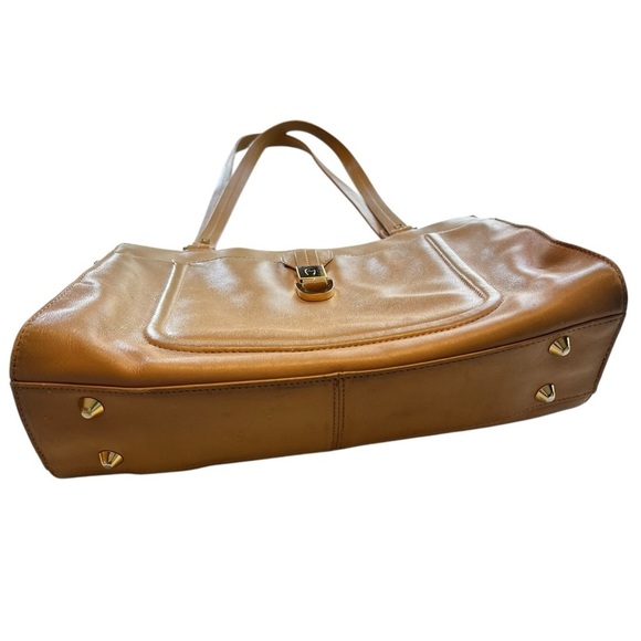 Etienne Aigner Tan Leather Purse Shoulder Bag - Picture 2 of 9
